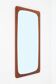 Fully restored mid-century teak mirror / Danish Modern design / 1960s