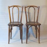 Two wooden chairs, Type 56 in the Thonet catalogue, circa 1920