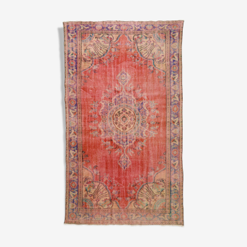 Anatolian handmade vintage rug 304 cm x 186 cm