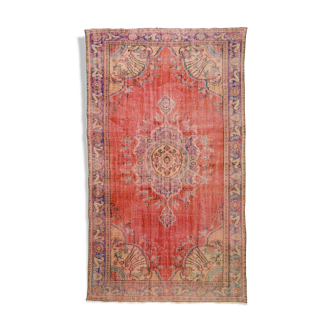 Anatolian handmade vintage rug 304 cm x 186 cm