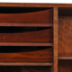 Bibliothèque en palissandre vintage