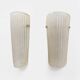 Pair of Murano Glass Sconces with Gold Dust Inclusions