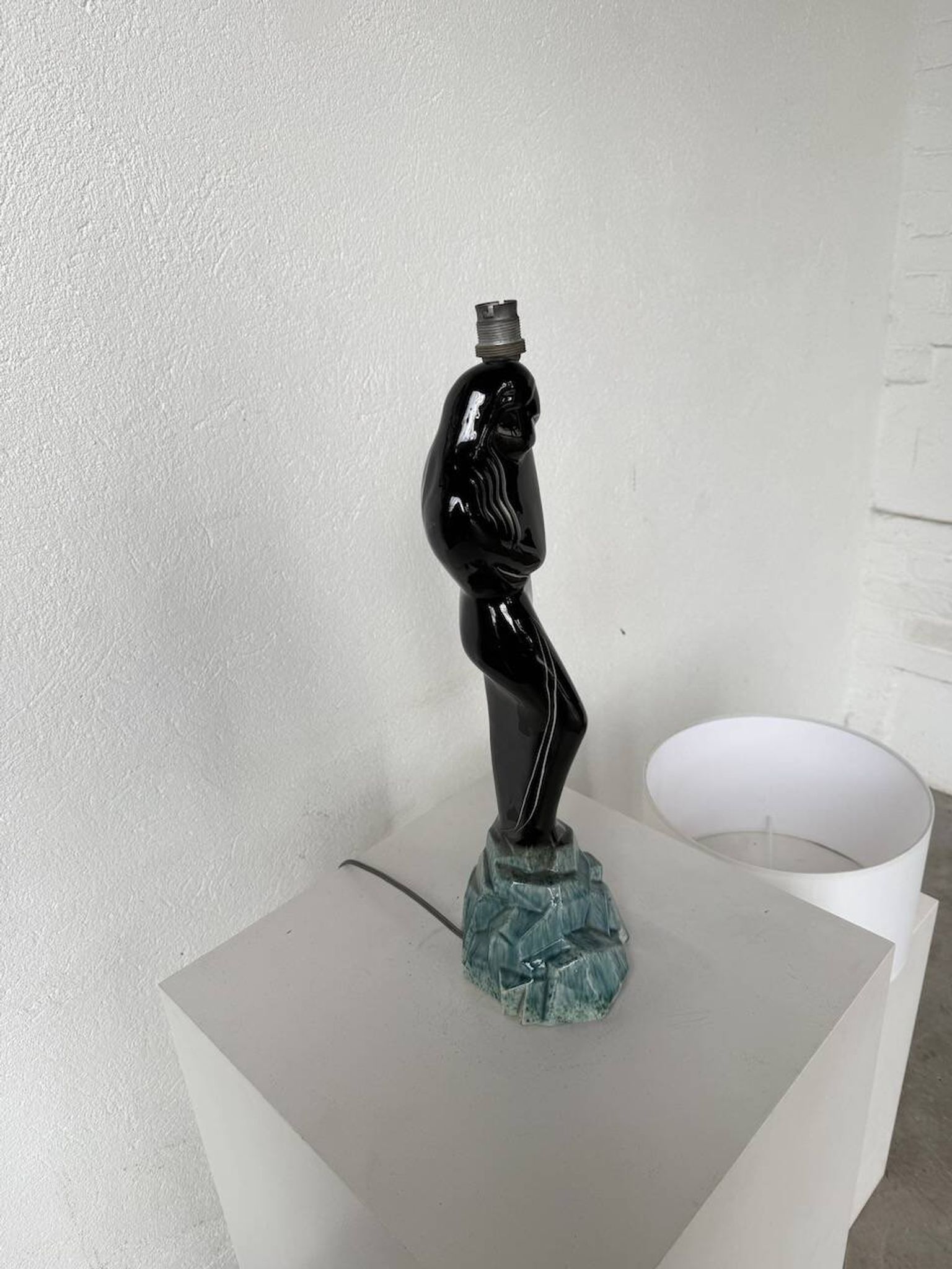 Monaco Monacera "woman" ceramic table lamp