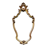 Antique wall mirror, baroque mirror, gold wooden mirror