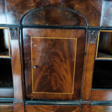 Secretaire of mahogany with inlaid wood, 1840s