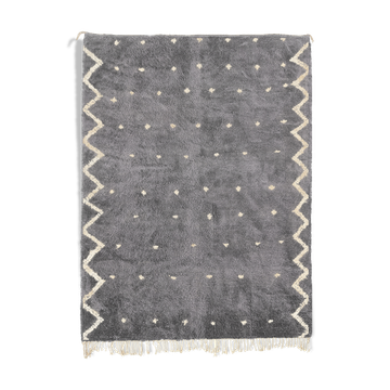Modern Moroccan carpet grey