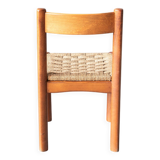 Rustic dining chairs, Italy, 1960's