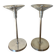 2 bougeoirs