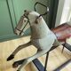 Vintage wooden rocking horse 1920
