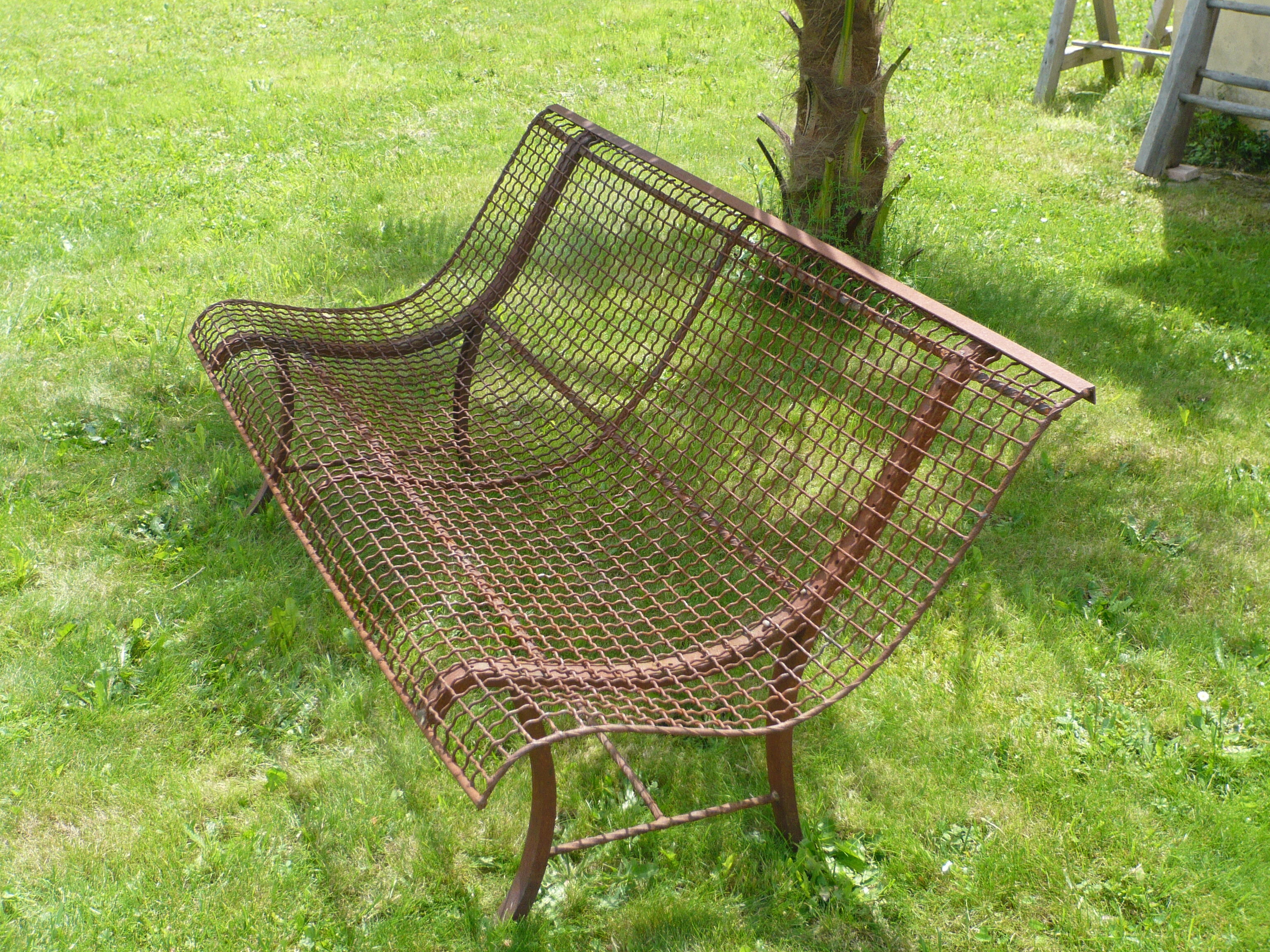 Vintage garden bench