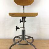 Industrial draughtsman chair