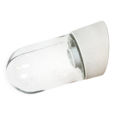 Vintage White Porcelain Wall Light, 1970s