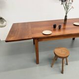Cherry farmhouse table with 260cm extensions