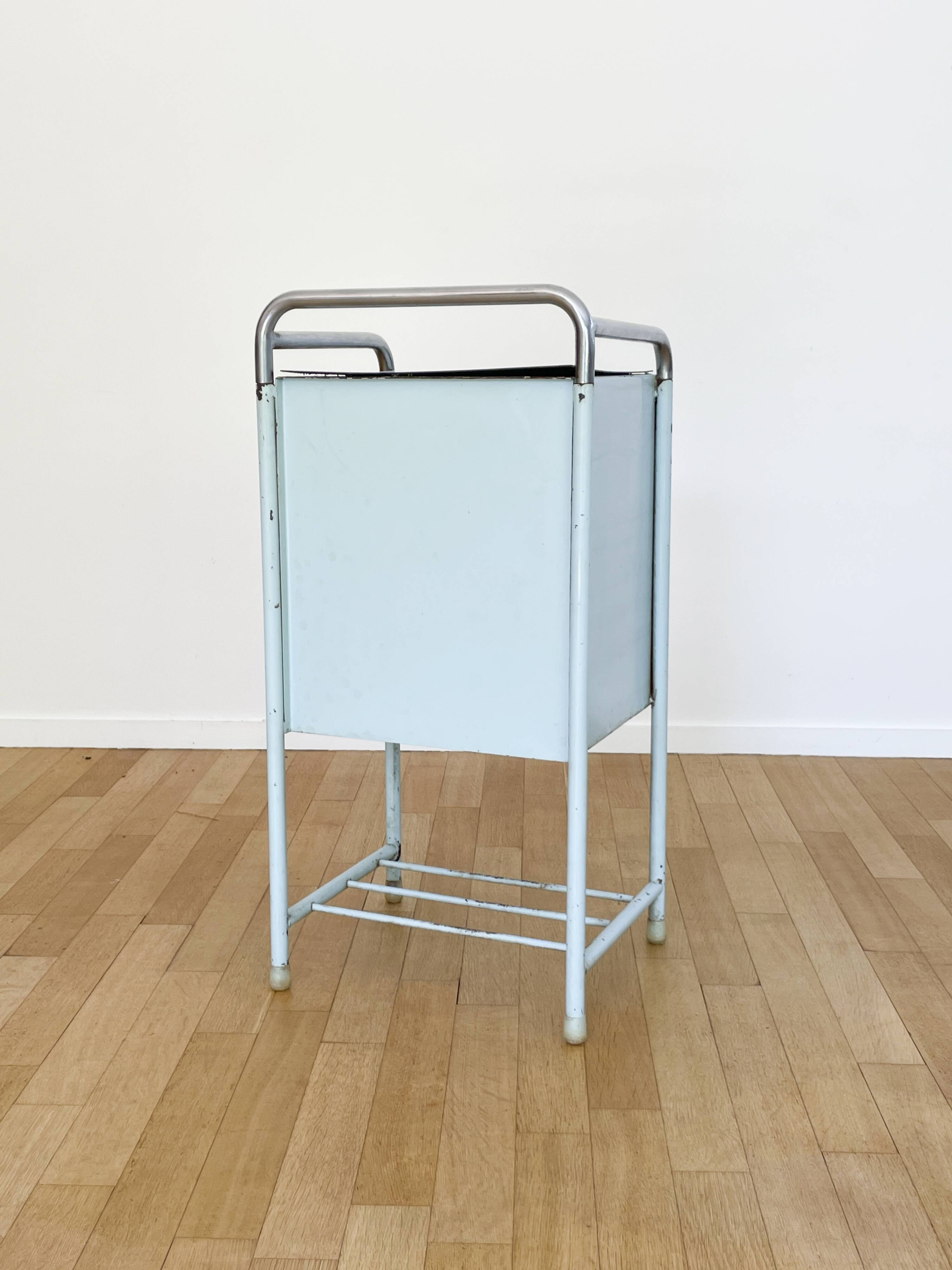 Hospital bedside table, 1950´s