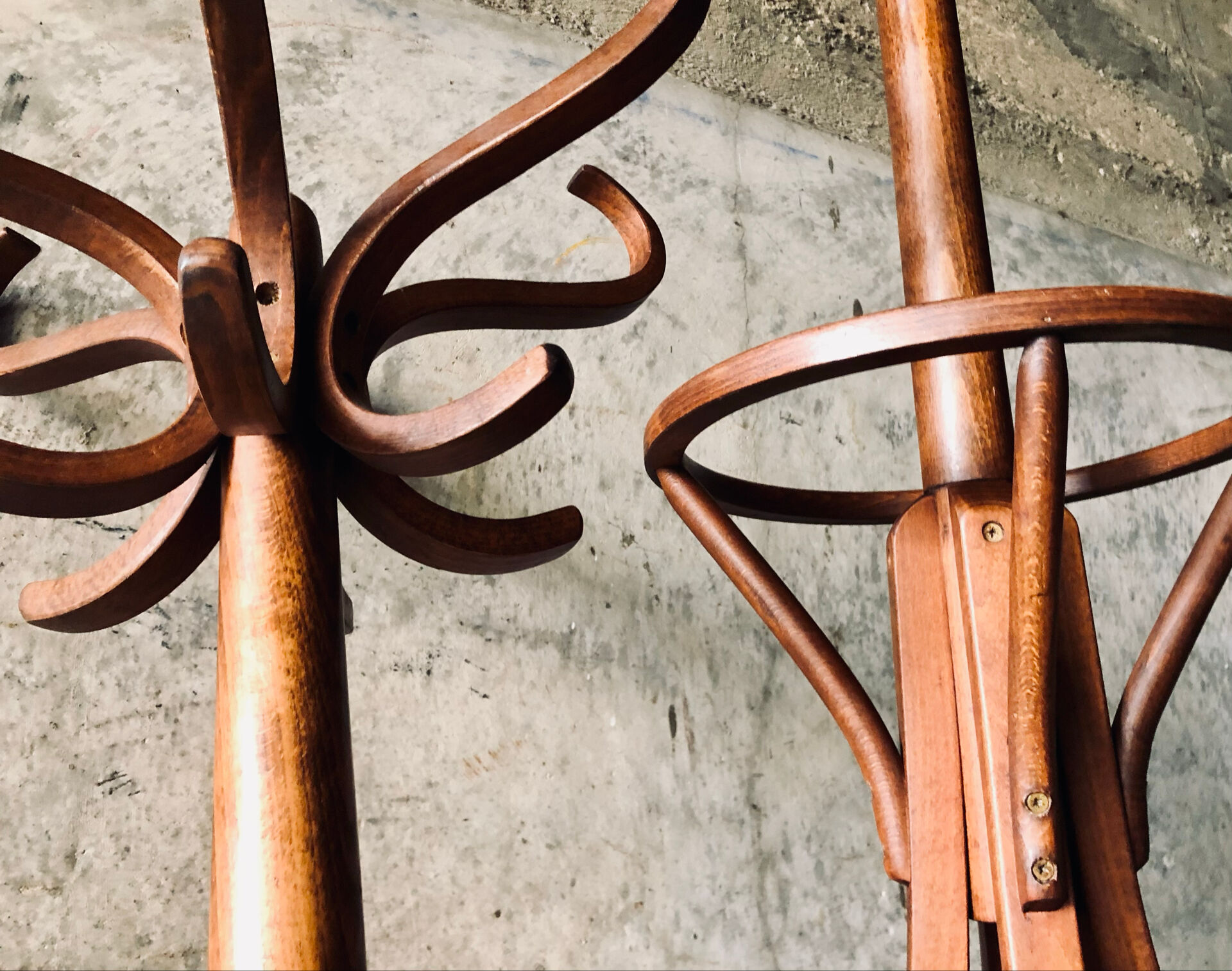 Vintage Baumann coat rack