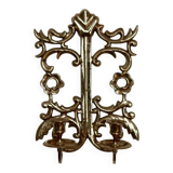 Swedish wall sconce in brass, mid-20th century.