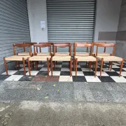 Set of 10 chairs by Henry Walter Klein