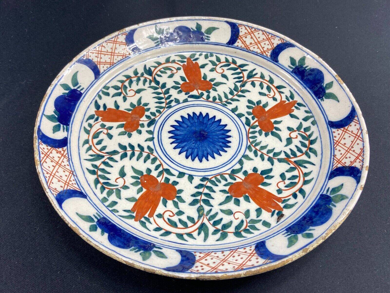 19th century Delft earthenware plate
