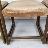 4 baumann sleigh chairs