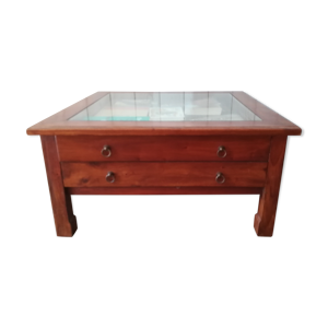 Table basse en teck massif