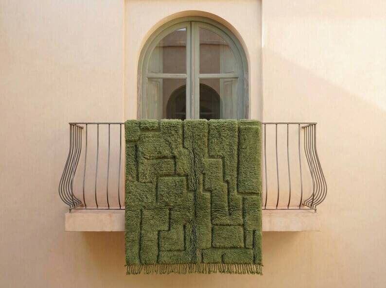 Handmade Moroccan rug 200cm x 300cm