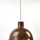 Midi Bunker Fog & Mørup Pendant Light Mid Century Modern Jo Hammerborg | Chocolate Brown Ceiling Light Vintage 70s Retro Danish Scandinavian