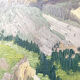 Oil painting landscape mountain 1933