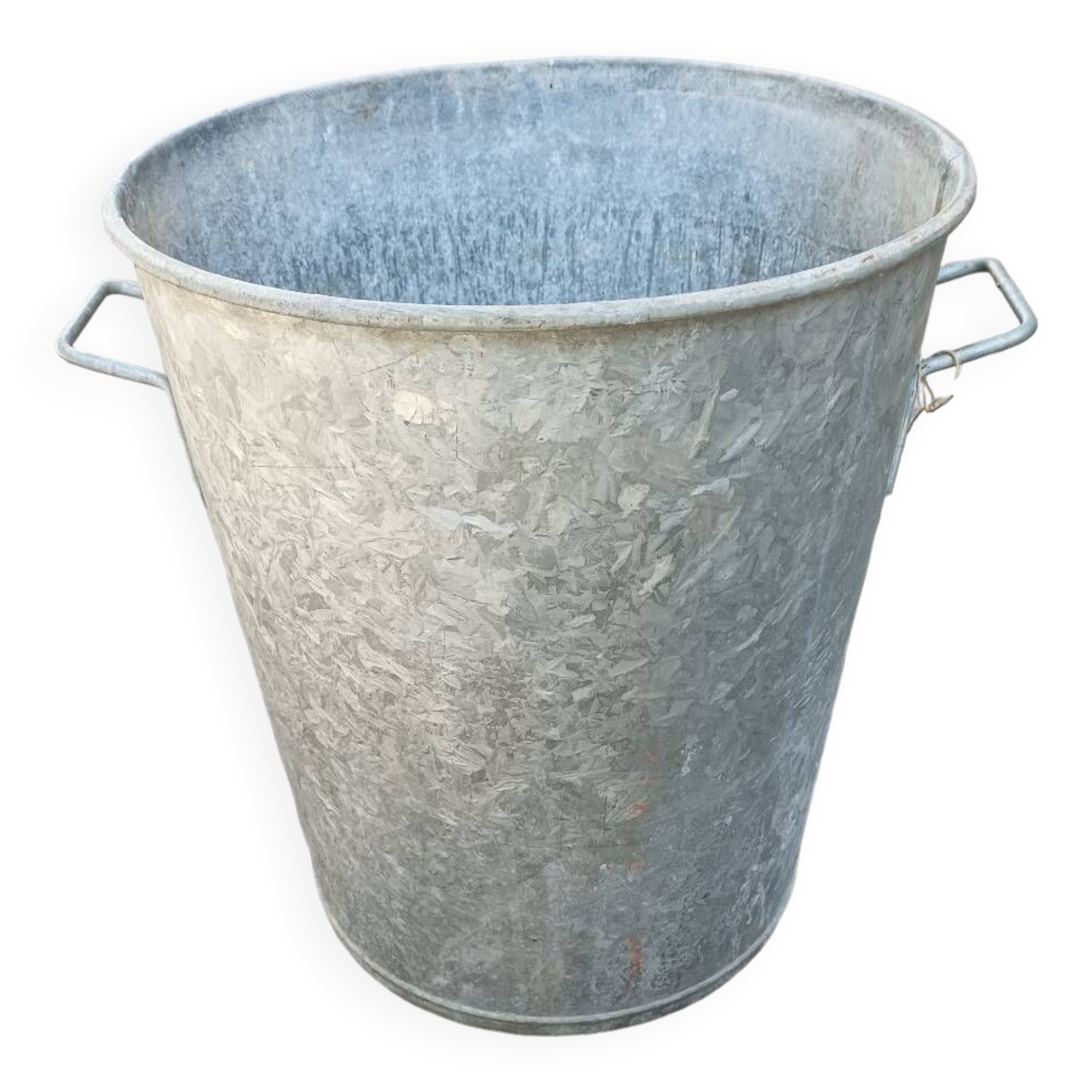 Large zinc bucket
