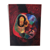 Collage Drawing Fernand Rolland crac Tremblay