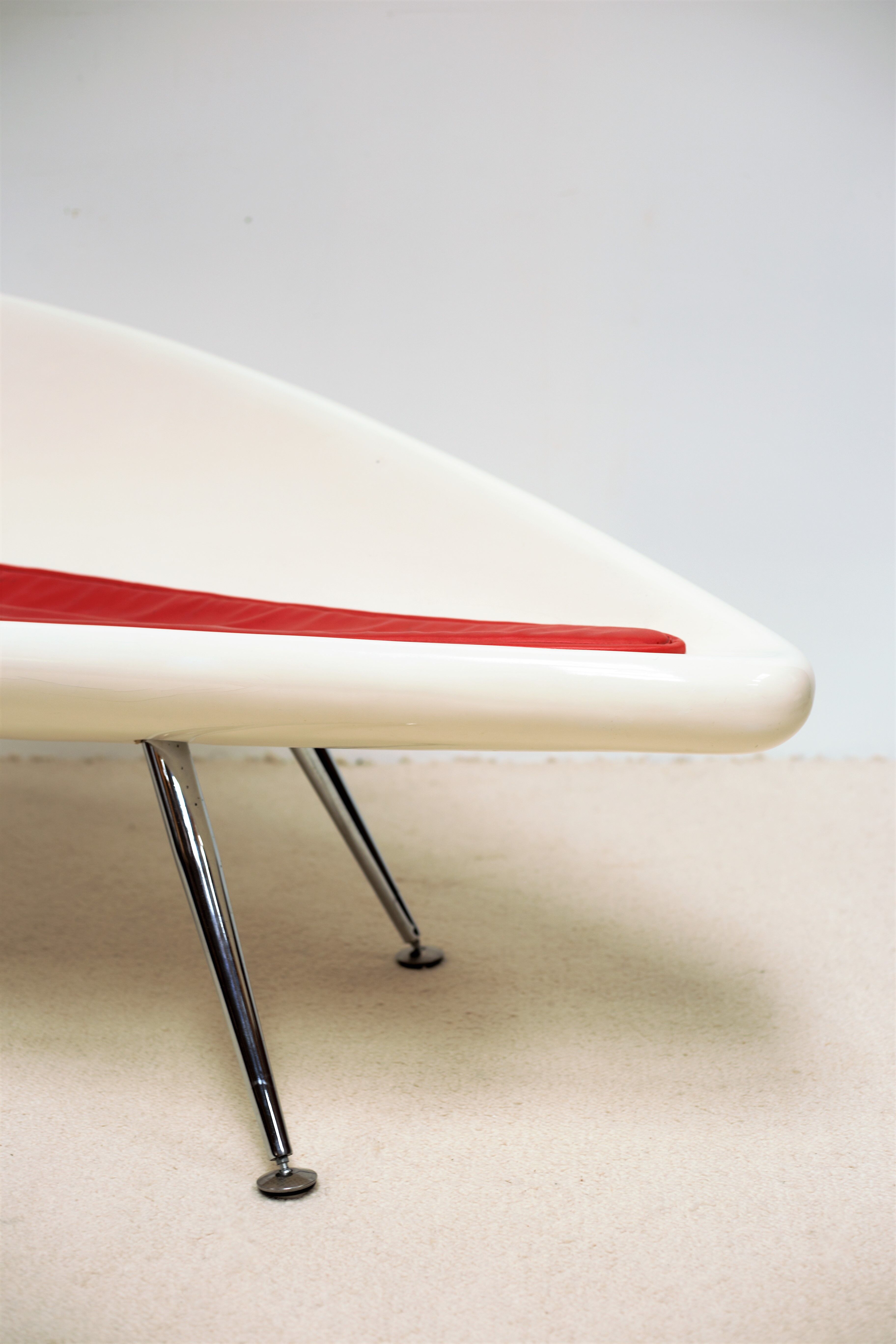 Sofa space Age in fiberglass