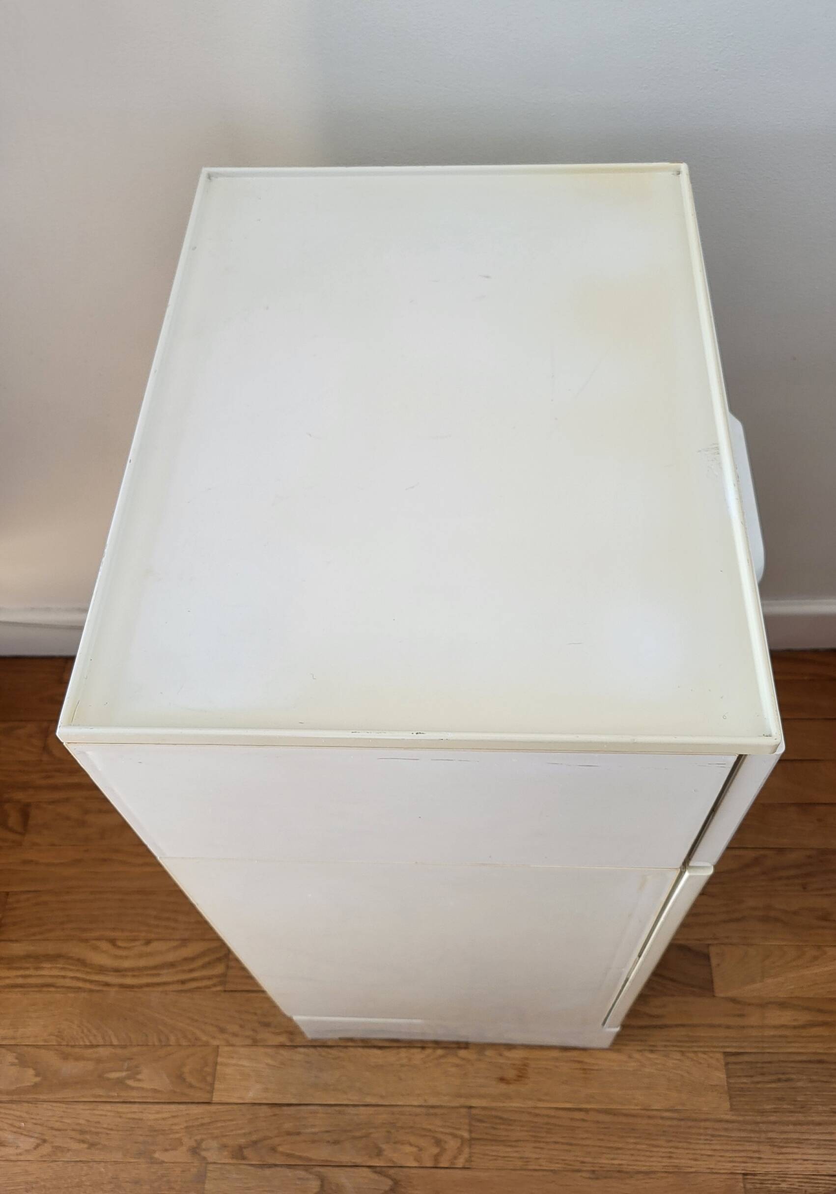 Flair plastic bedside table 1960s Vintage