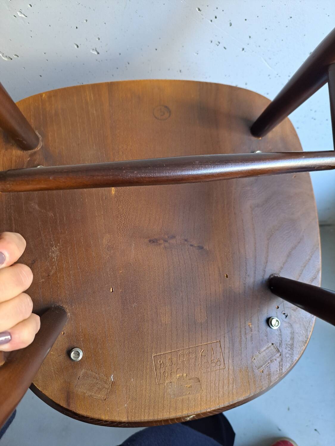 Pair of vintage 60's Ercol chairs