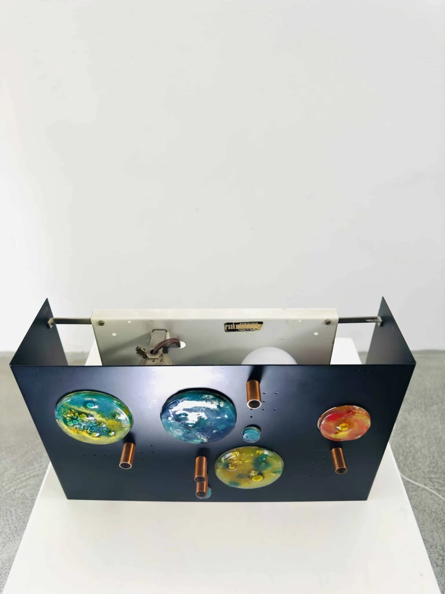 C-1701 Collage Wall Lamp By Willem Van Oyen For Raak Amsterdam, The Netherlands 1960S