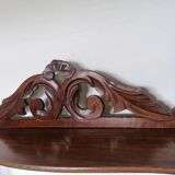 1900s turned wood shelf