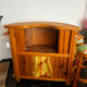 Bar and bamboo rattan stools 1970 maugrion gatti