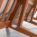 GE-375/3 Three-seater Sofa by Hans Wegner  for Getama