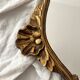 Antique Louis XV gilded mirror with vintage rocaille shell