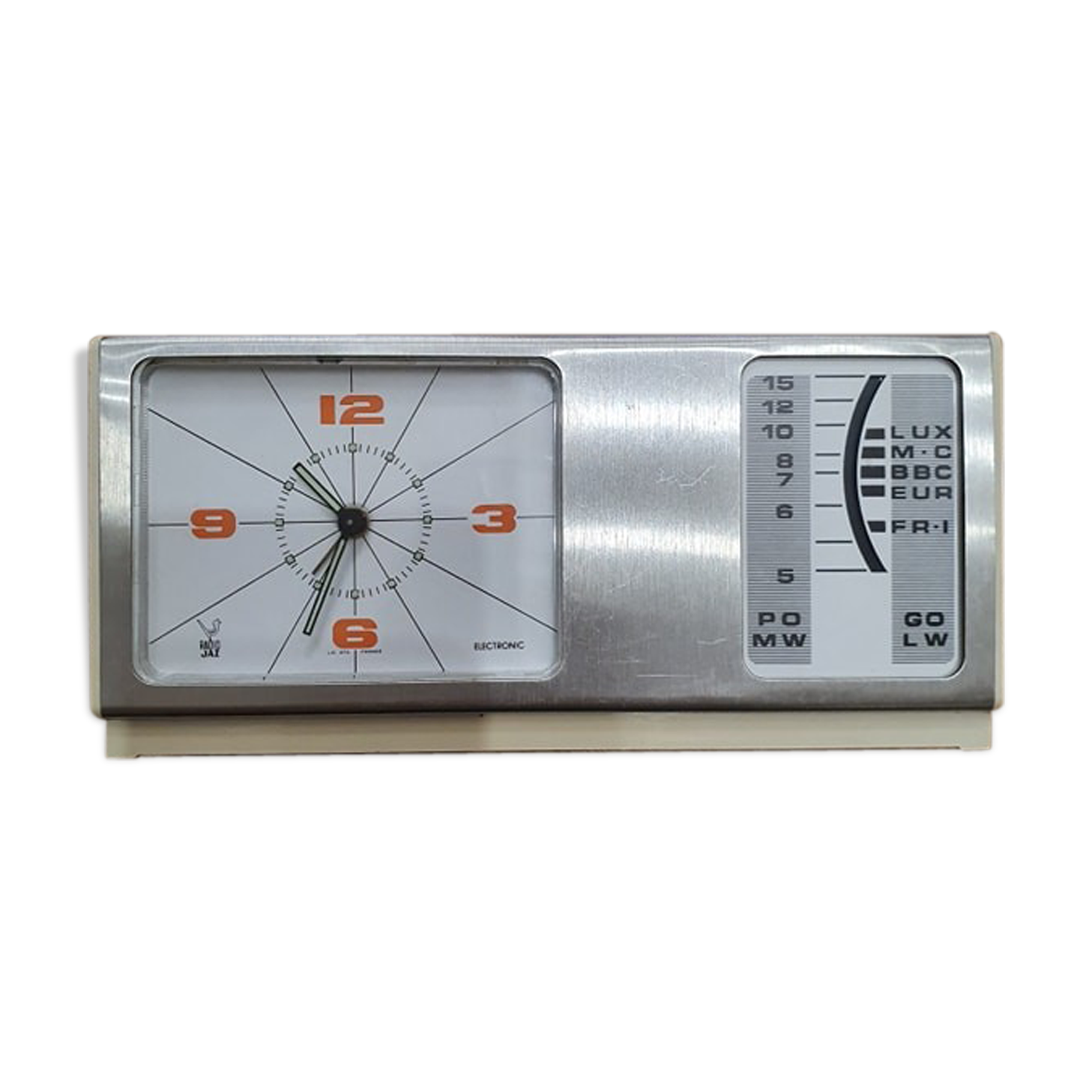 Radio réveil Jaz vintage