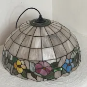 Stained glass pendant
