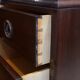 Mid-century meridian by Giuseppe Gibelli with bedside table.