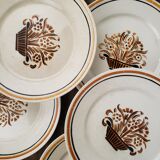 Assiettes plates - Badonviller, modèle Djerba