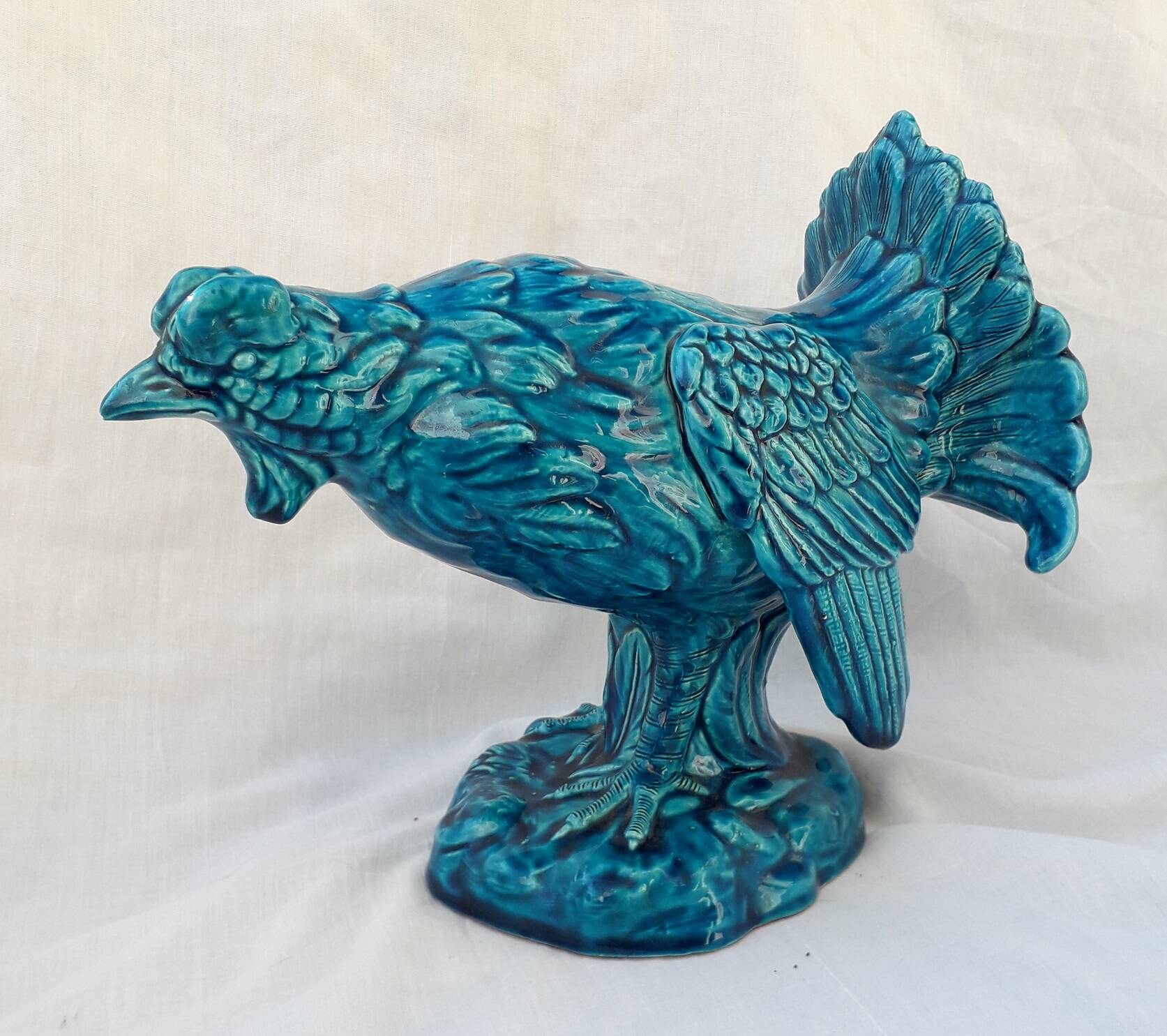 Ceramic rooster