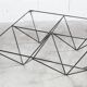 Coffee table 100x100cm in very good condition, 1980
