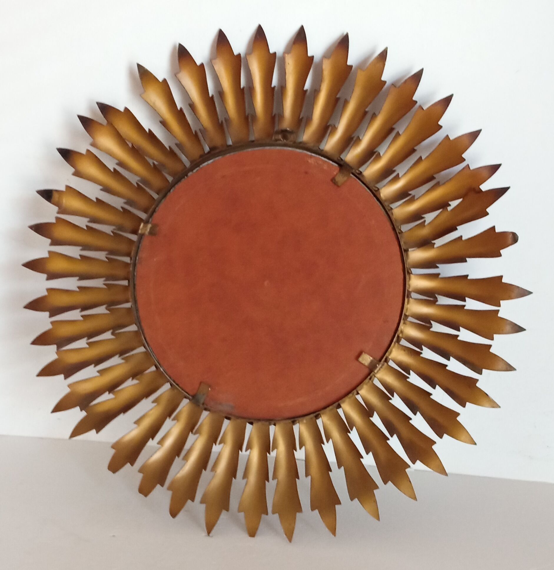 Metal sun mirror, 44 cm