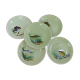 Plates Proceram fish 1950