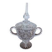 Vintage crystal bonbonnière from the 1930s.