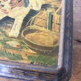 Antique metal box