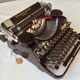 Old Underwood portable Champion/Typewriter typewriter from 1935.