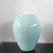 Vintage glazed ceramic vase