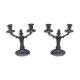 Pair of ancient candlesticks